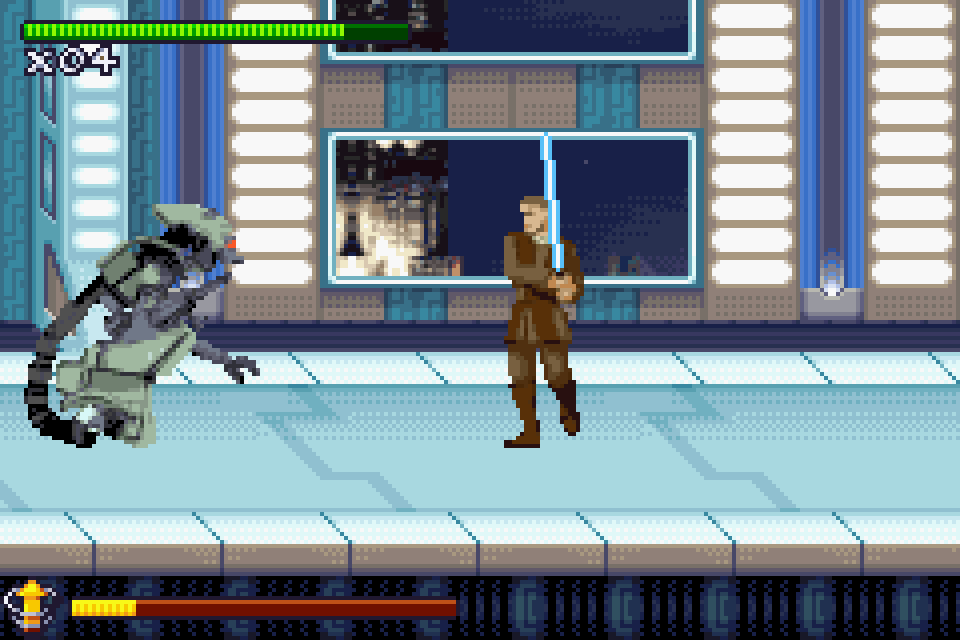 Star Wars Episode II: Attack of the Clones on Gameboy Advance